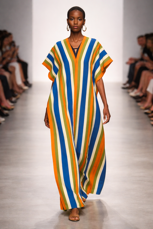 B-STRIPE KAFTAN