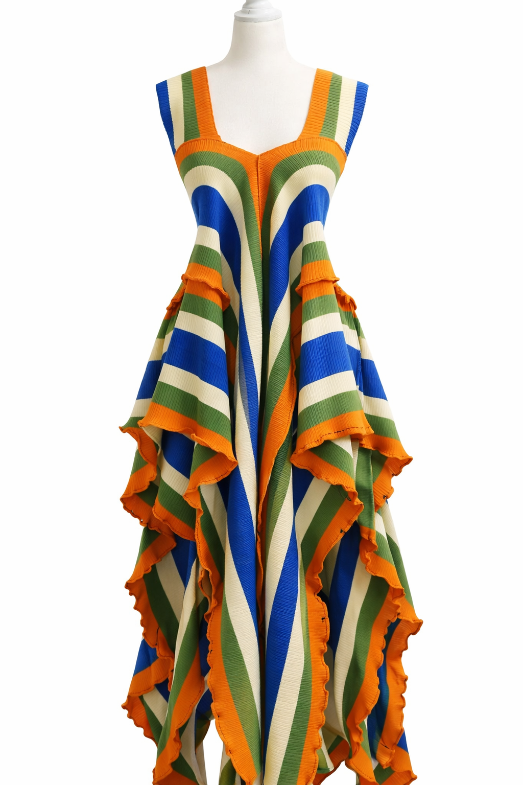 B-STRIPE STRAP DRESS